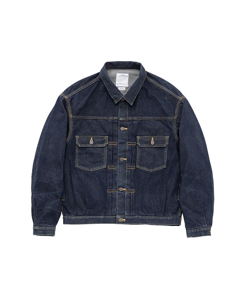 早春のとっておきセール visvim 101 damaged denim jacket Gジャン 